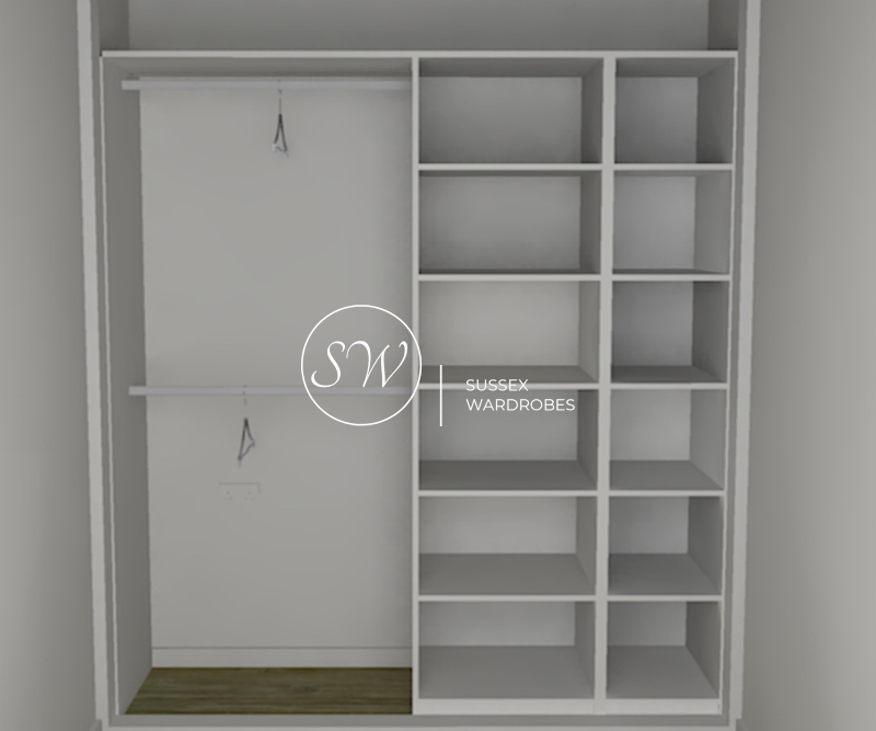 CAD Wardrobe Drawing