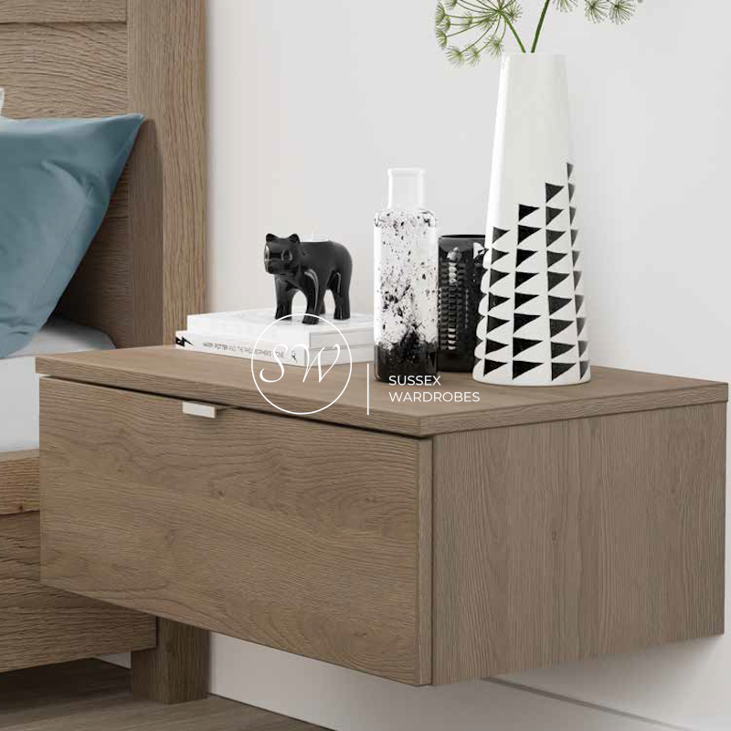 Wall Mounted Bedside Cabinet