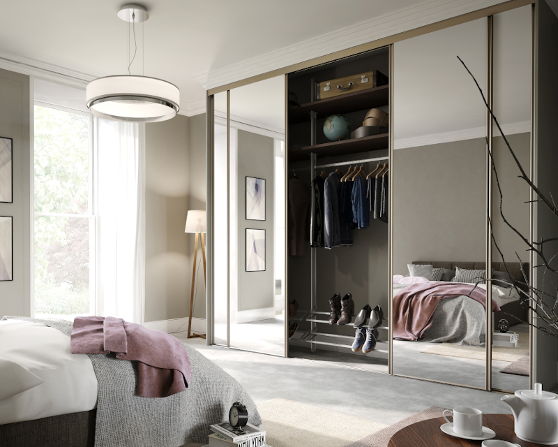 Full or Single Panel Sliding wardrobe doors