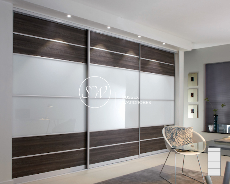 Six Panel Sliding Doors Example