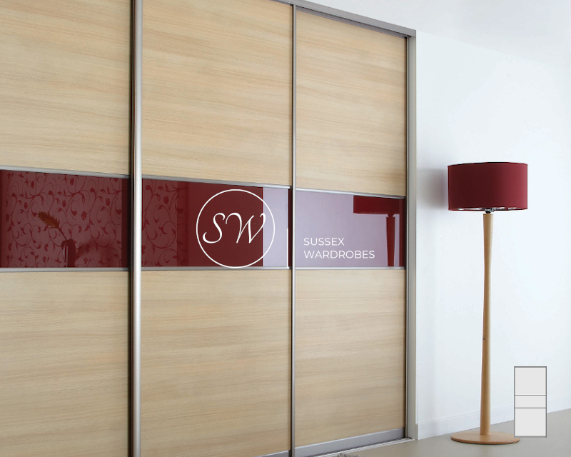 Three Panel Sliding Doors Example